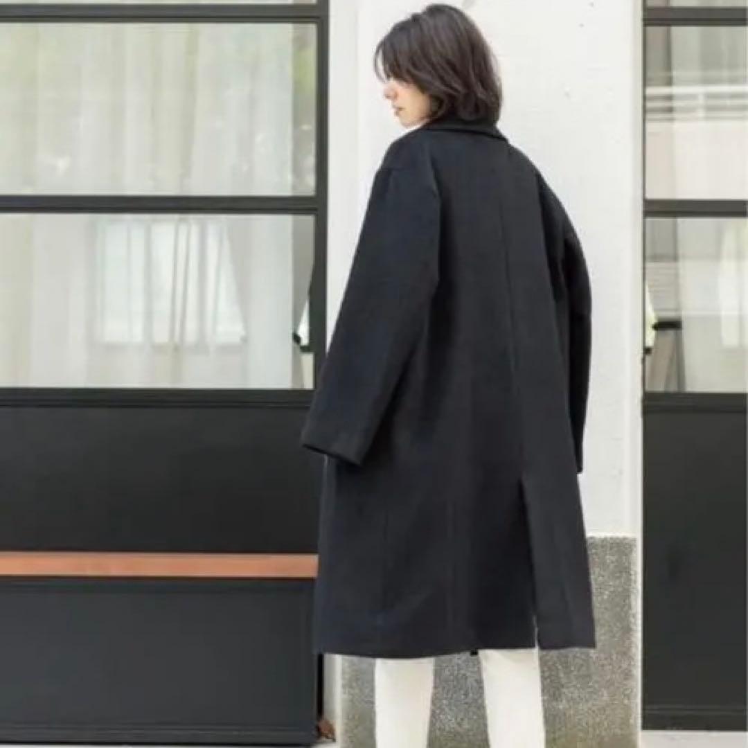 OPAQUE.CLIP カシミヤブレンドウールチェスターコート