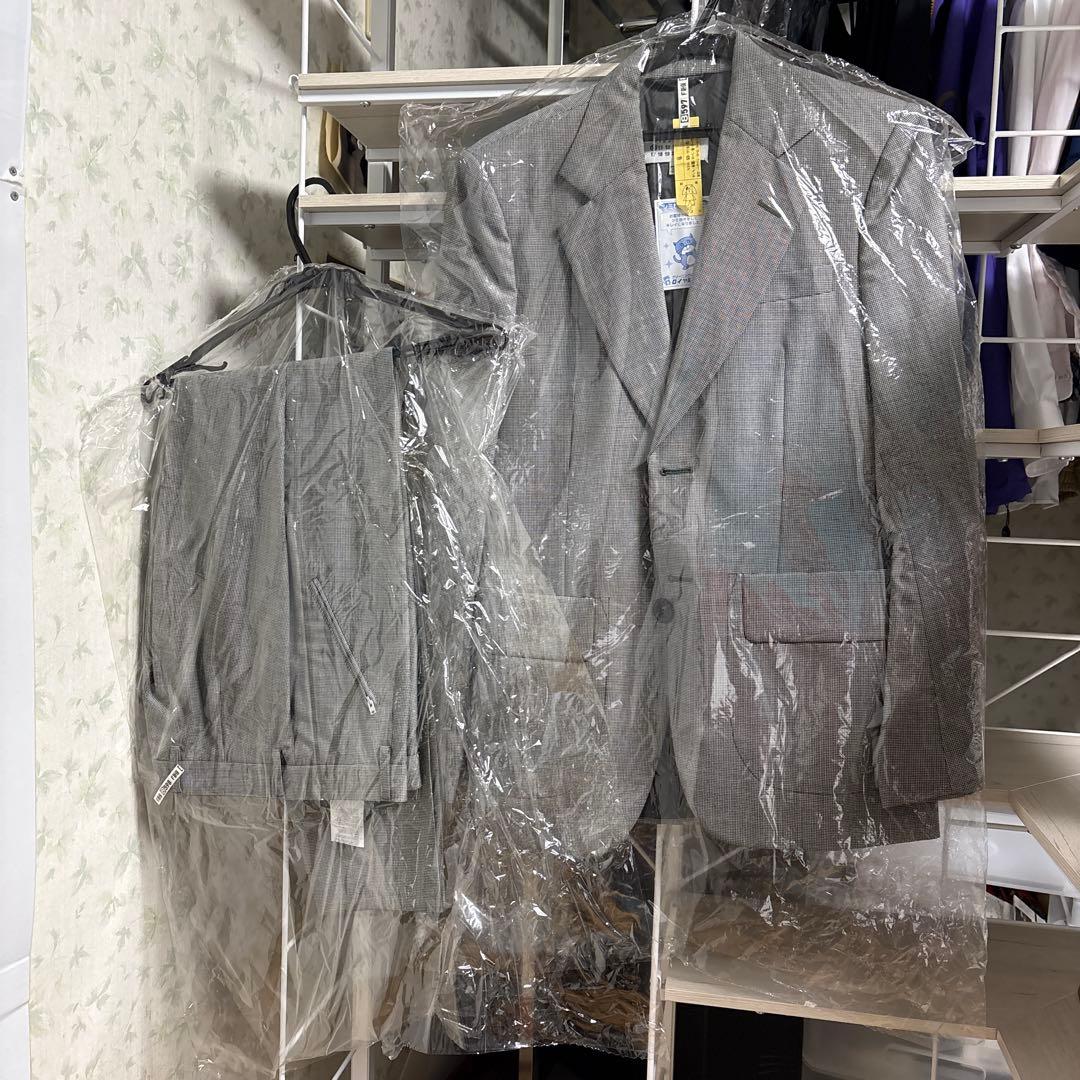 メゾンマルジェラ　グレー　スーツ　セットアップ