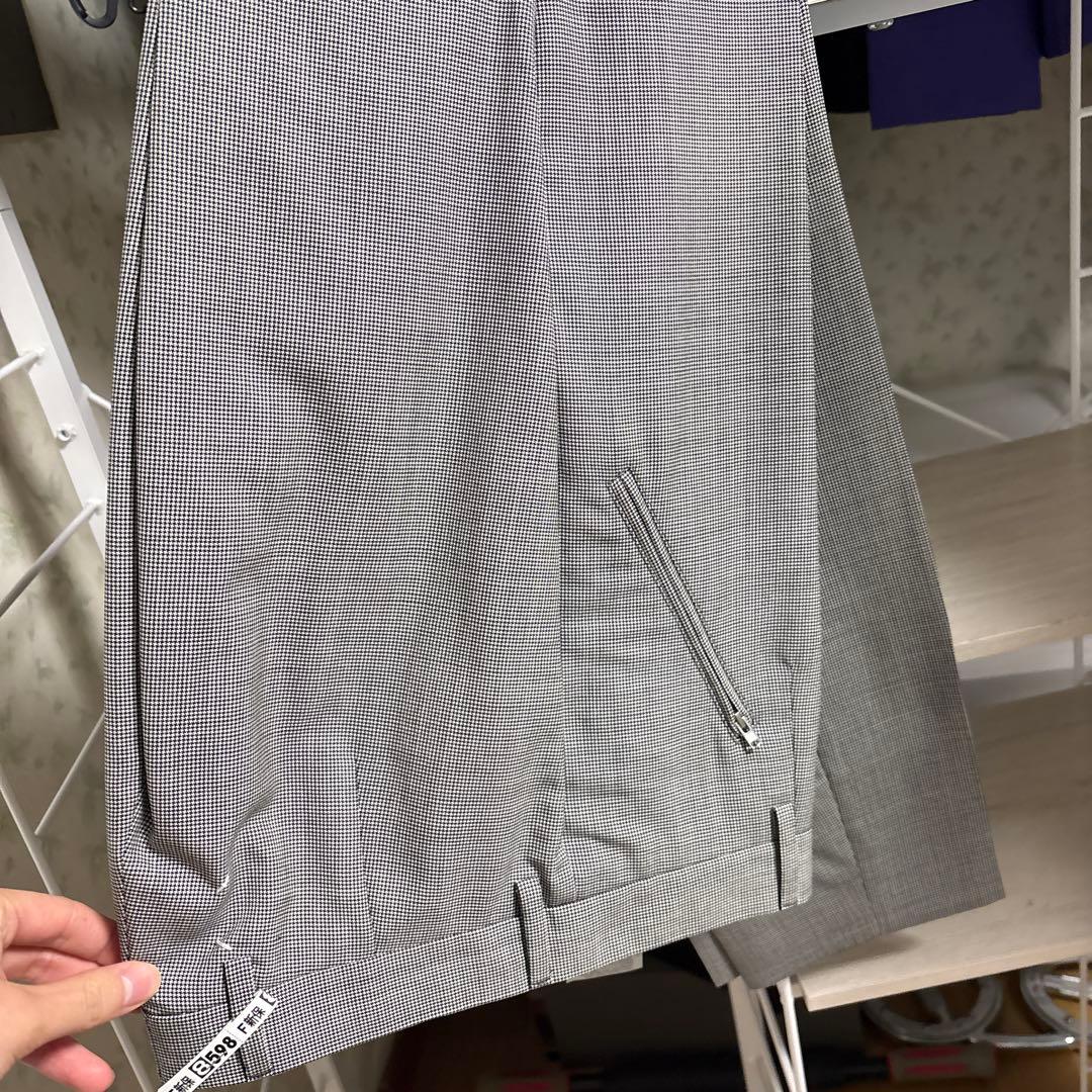 メゾンマルジェラ　グレー　スーツ　セットアップ