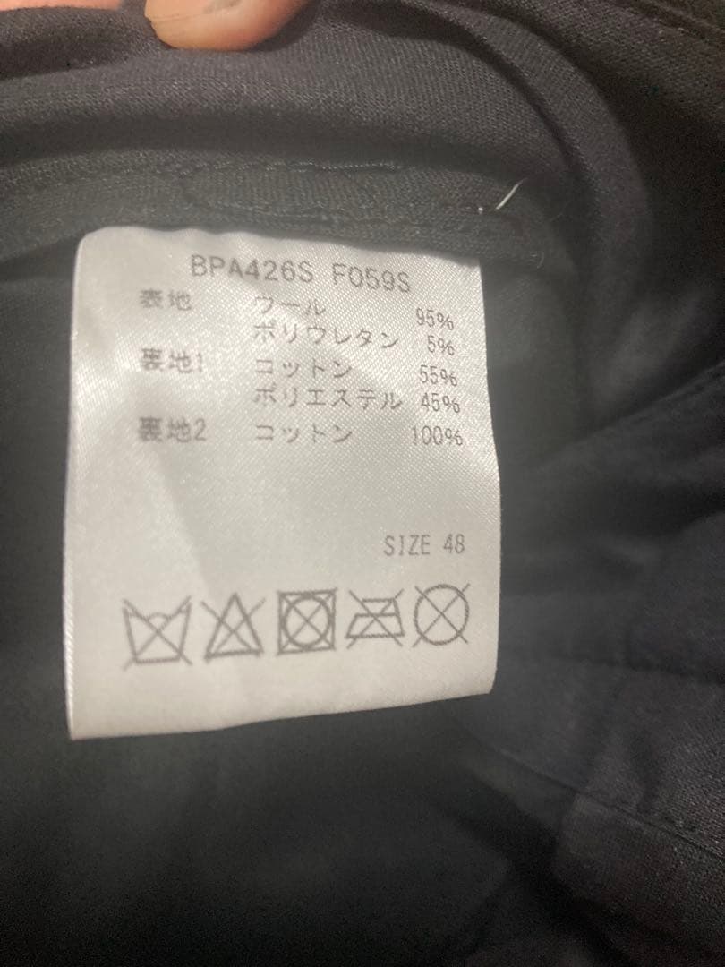 NEIL BARRETT セットアップ ニールバレット48 黒 17aw