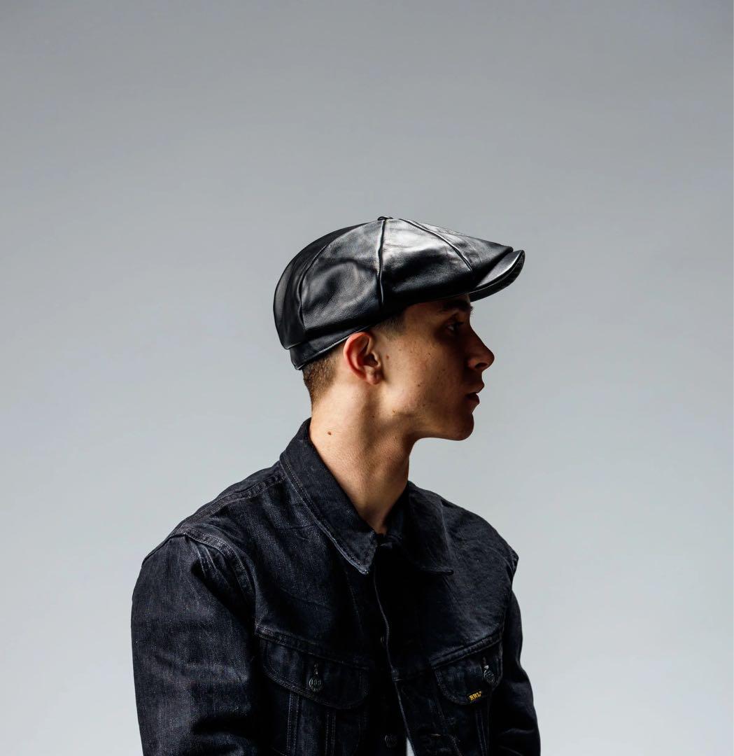 ReqHatter ラムレザーキャスケット