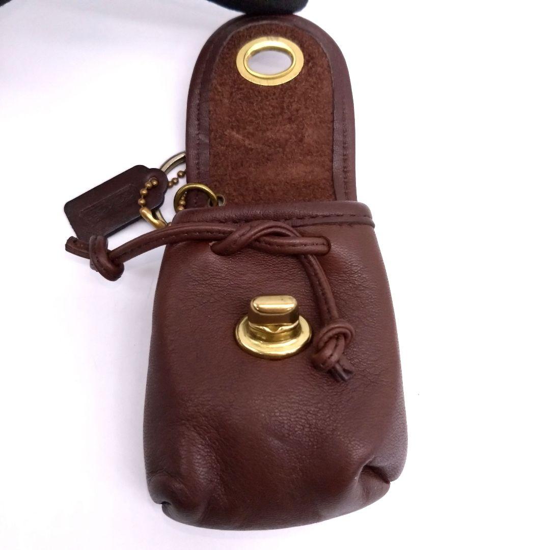 COACH 希少オールドコーチ ターンロック ポーチ ケース