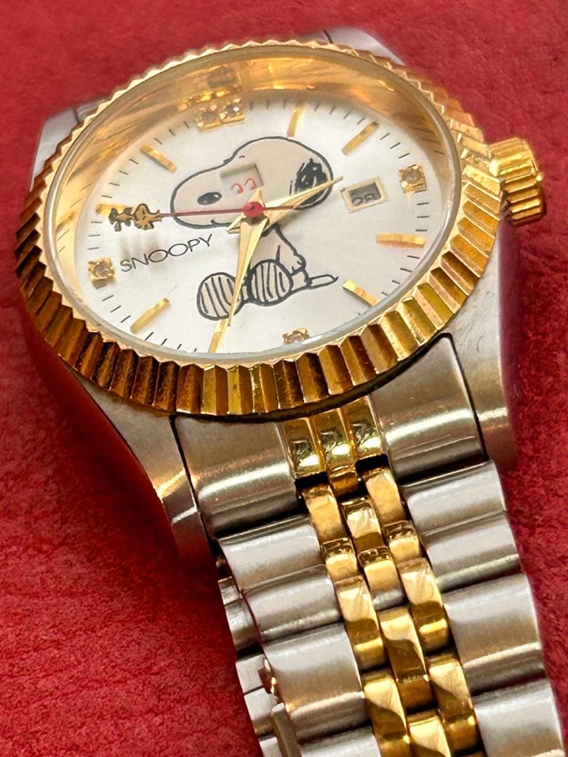 SNOOPY スヌーピー 腕時計 クォーツ限定品チャーミングアイ