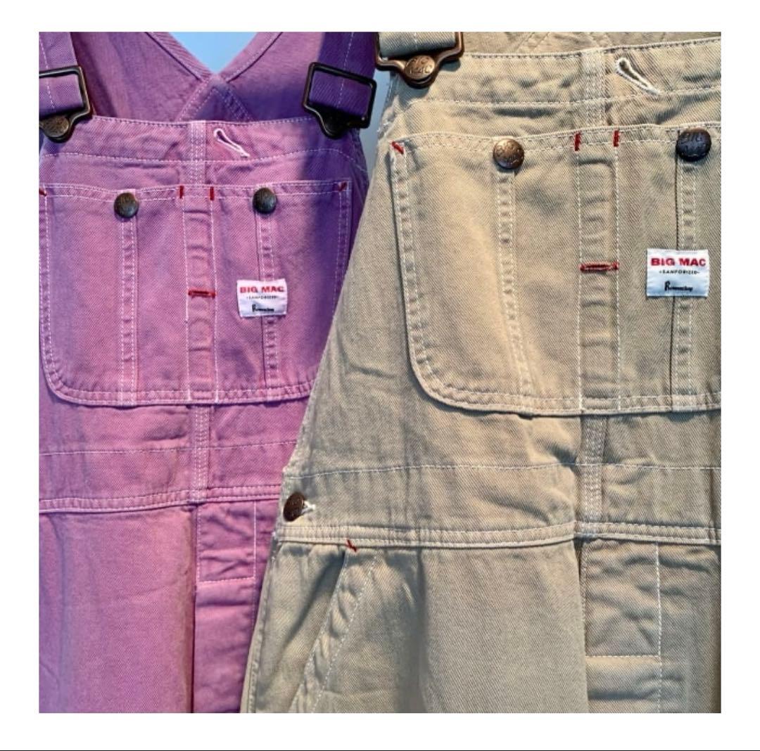 めめ　値下げしました⭐︎ ビームスボーイ　bigmac オーバーオール