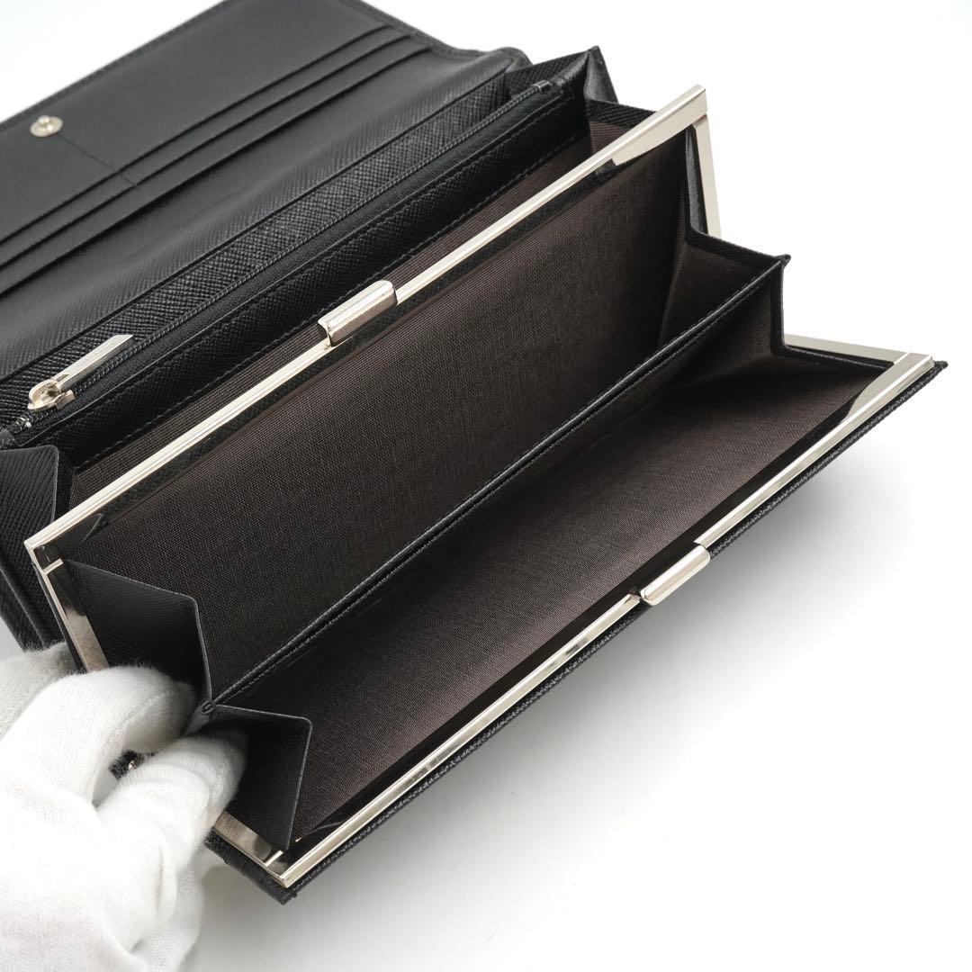 ✨新品未使用✨　Burberry 長財布　エンボスチェック　ノバチェック　黒色