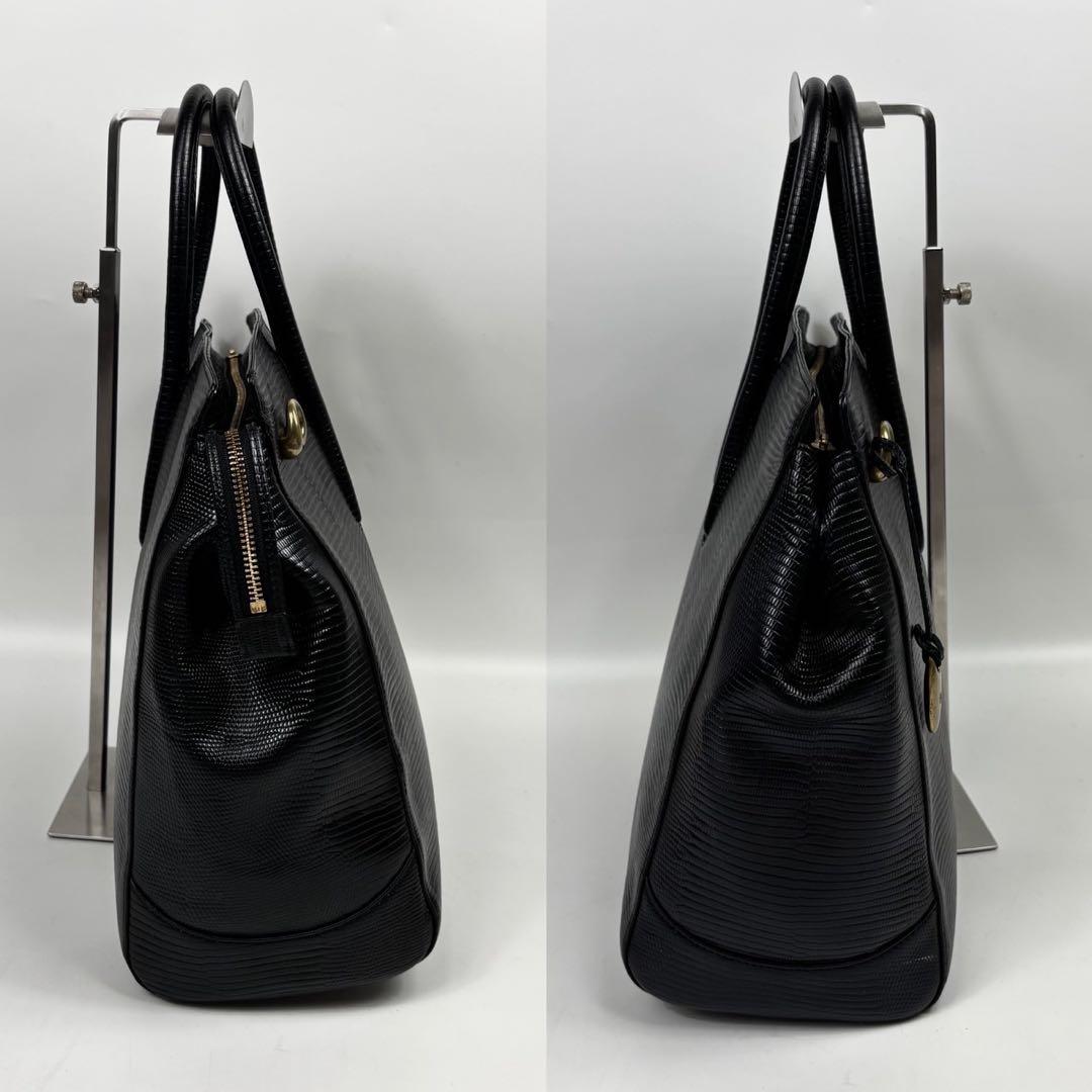 専用トフアンドロードストーン ジョリー ブラック Lサイズ リザード　2way