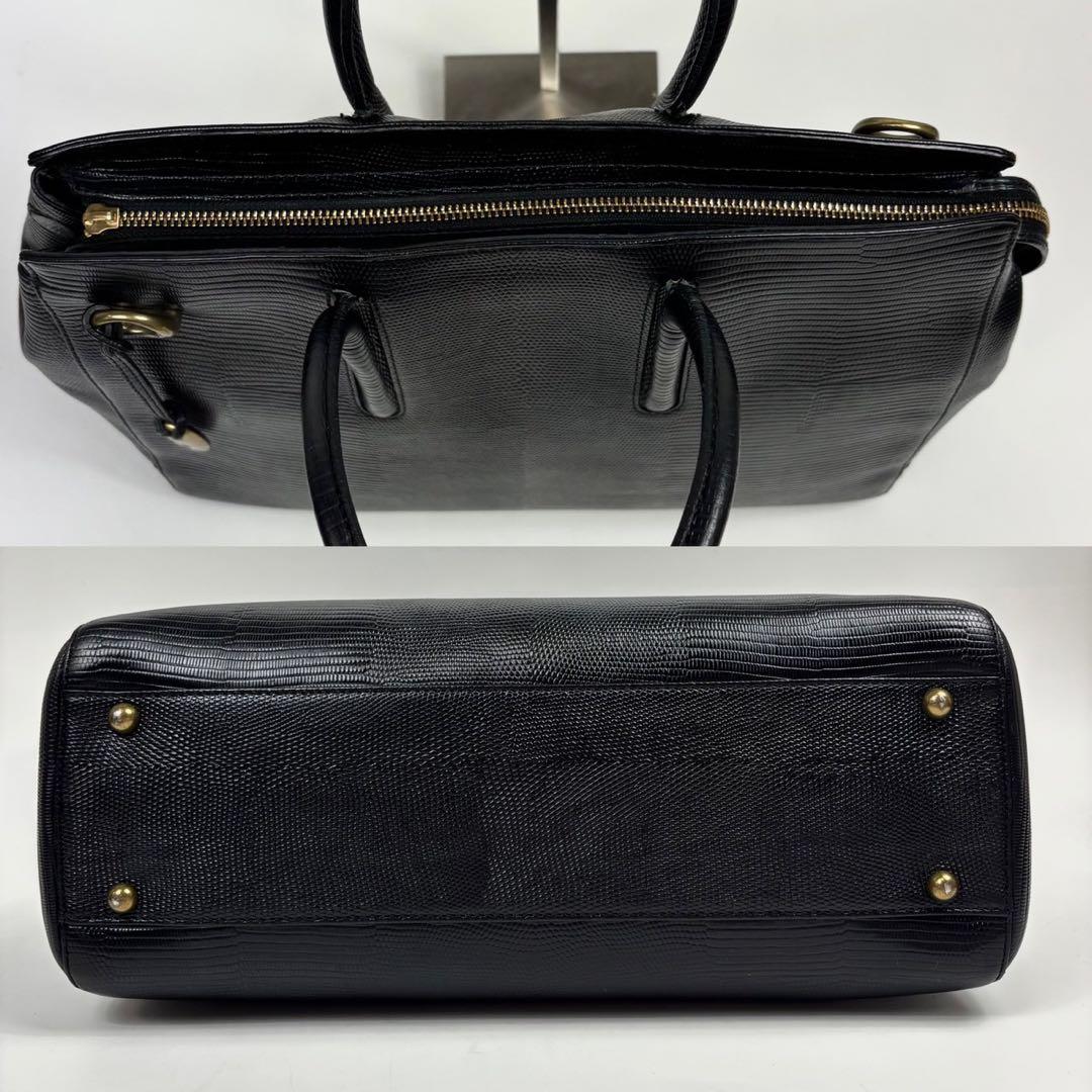 専用トフアンドロードストーン ジョリー ブラック Lサイズ リザード　2way