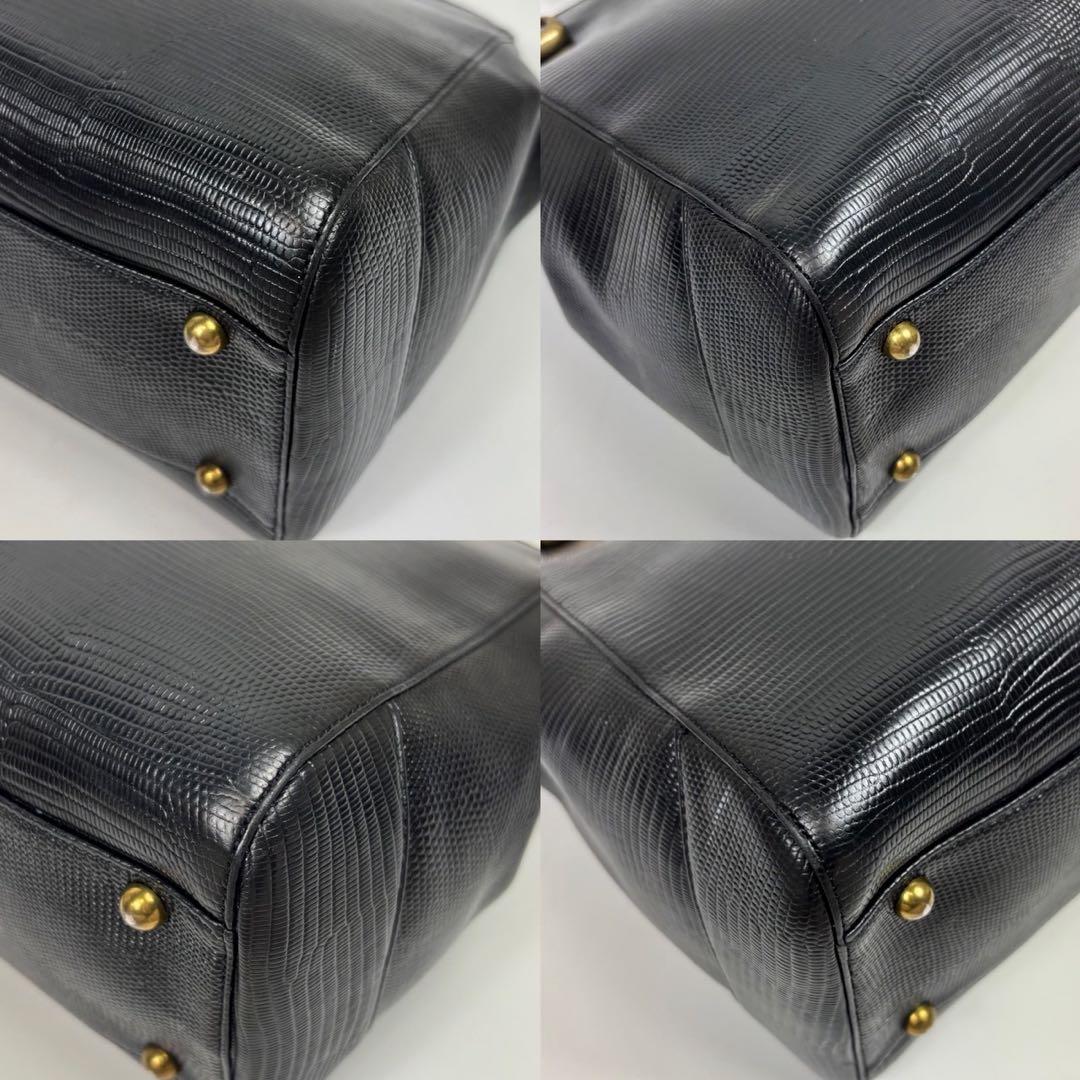 専用トフアンドロードストーン ジョリー ブラック Lサイズ リザード　2way