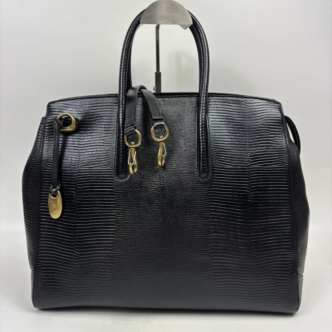 専用トフアンドロードストーン ジョリー ブラック Lサイズ リザード　2way