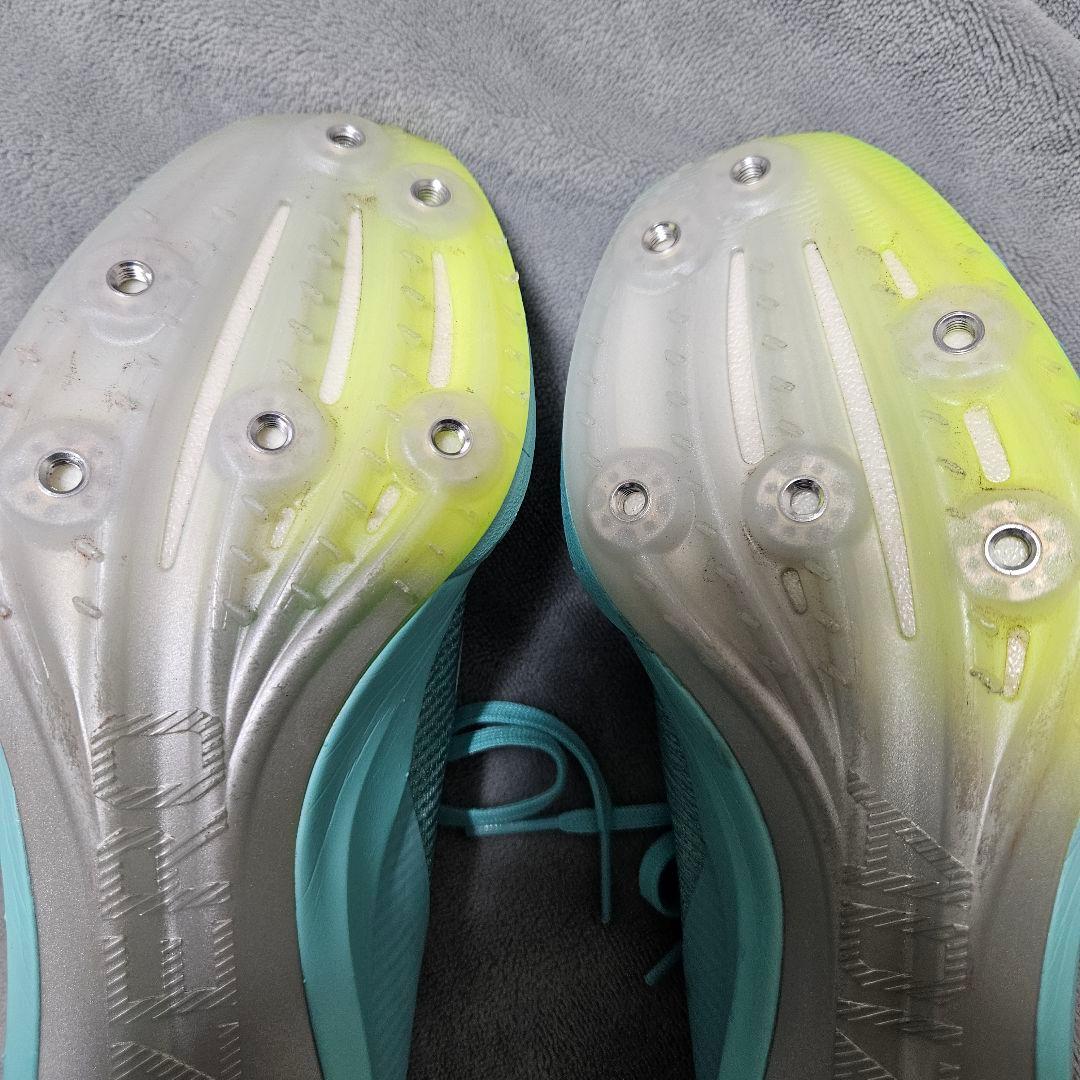 ADIZERO FINESSE JH5226 ミントグリーン スパイク 24.5