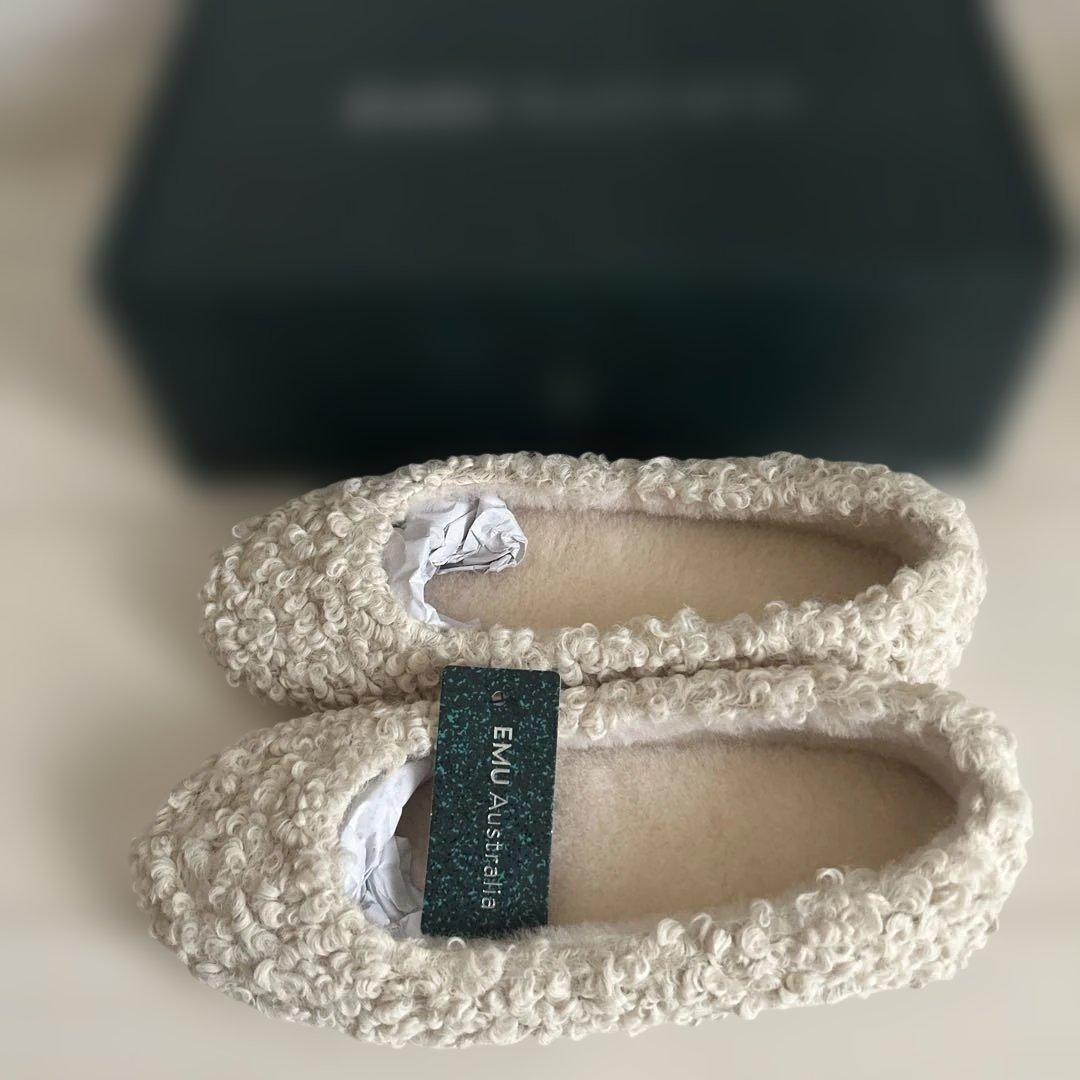 【新品】EMU Australia エミュ　MIRA TEDDYバレエシューズ