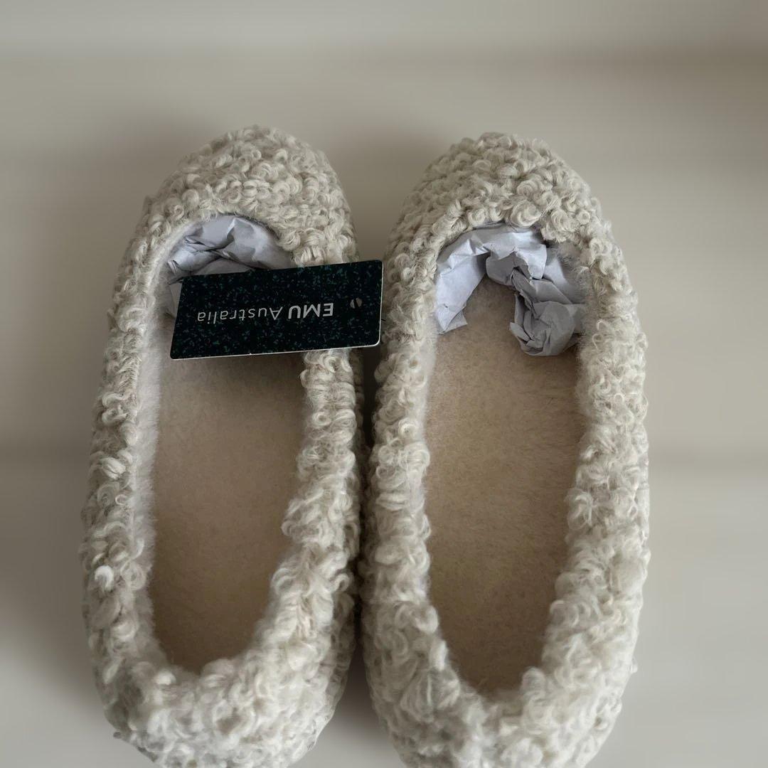 【新品】EMU Australia エミュ　MIRA TEDDYバレエシューズ