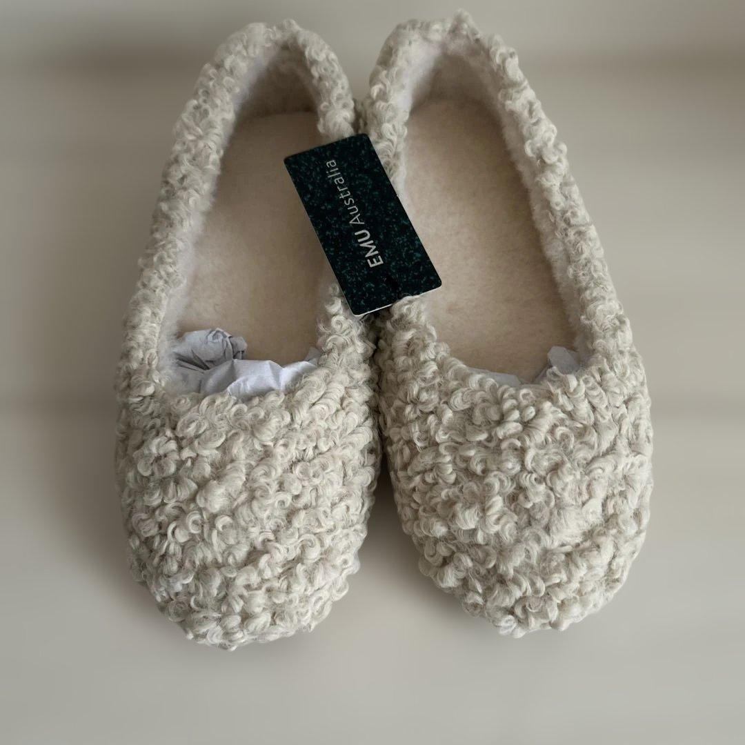 【新品】EMU Australia エミュ　MIRA TEDDYバレエシューズ