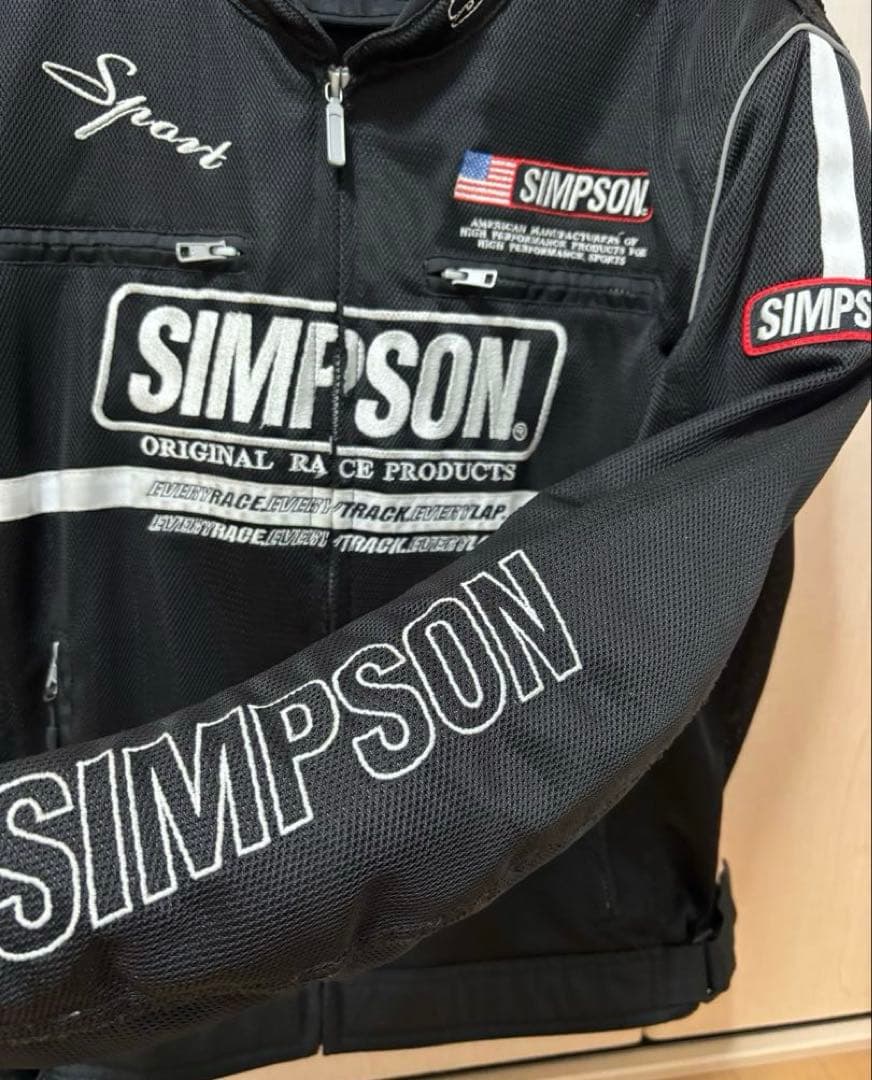 SIMPSONライダースジャケット LL