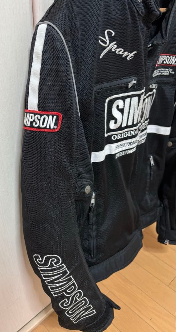 SIMPSONライダースジャケット LL