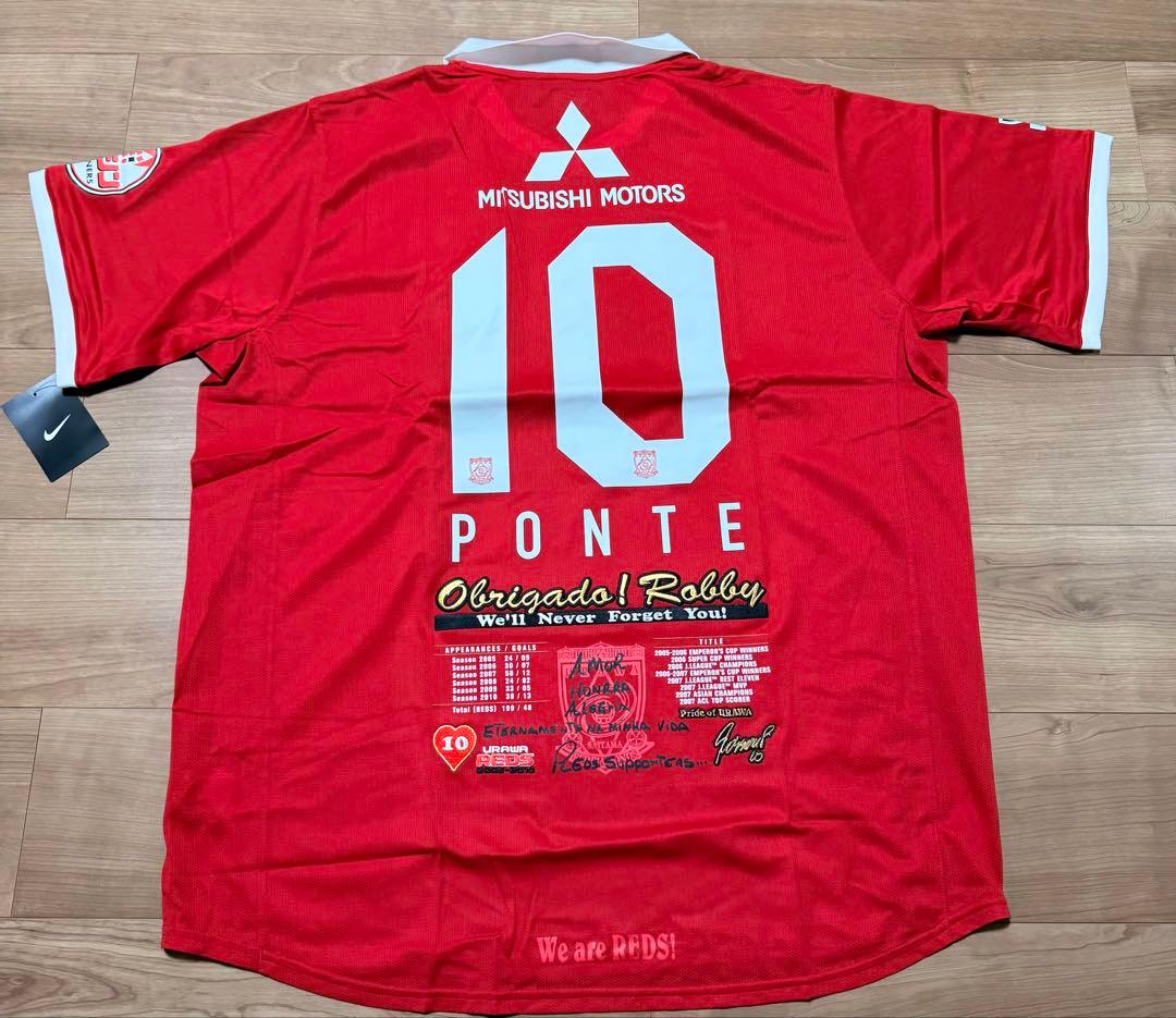◆新品未使用タグ付◆浦和レッズ◆ロブソンポンテメモリアルユニフォーム　XXL