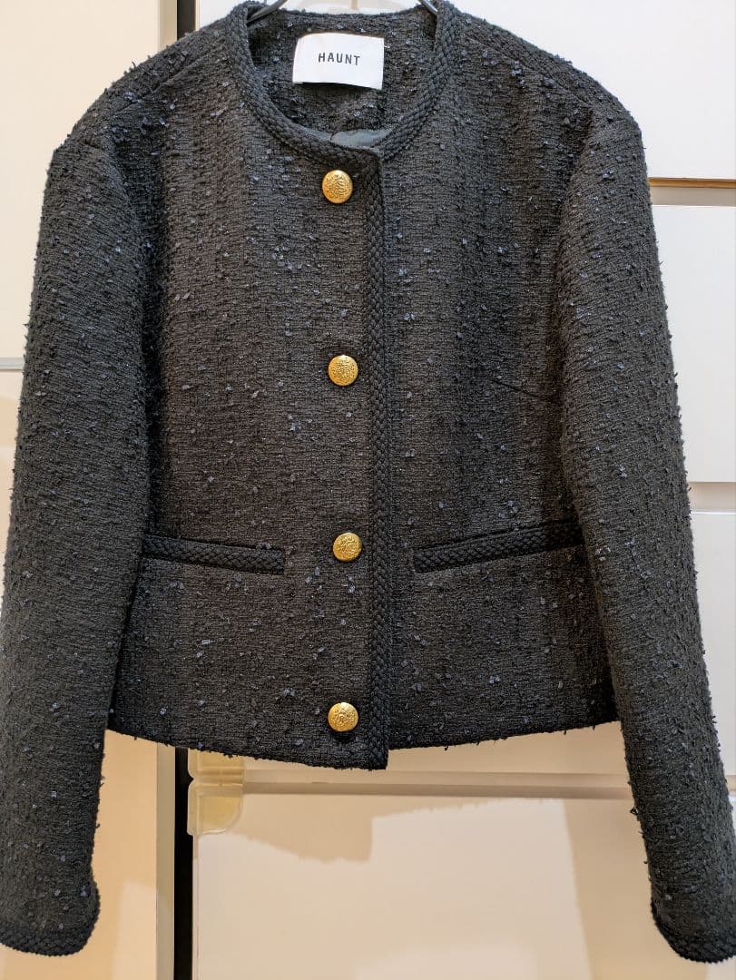 新品GUEST LIST HAUNT TWEED ツイードジャケット