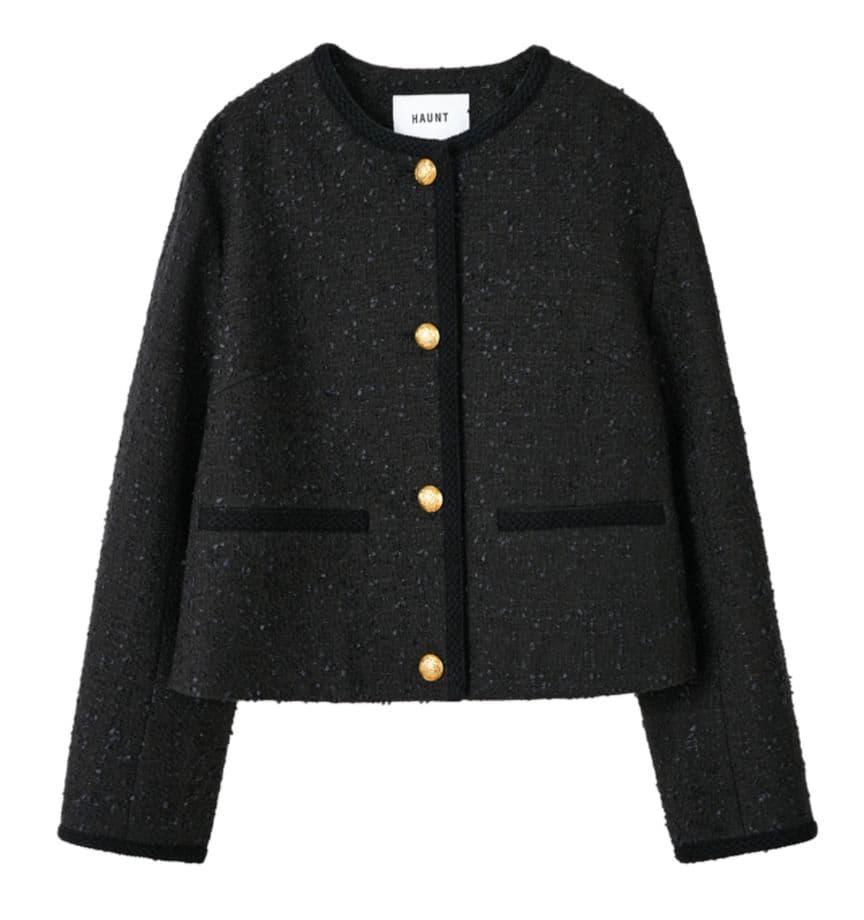 新品GUEST LIST HAUNT TWEED ツイードジャケット