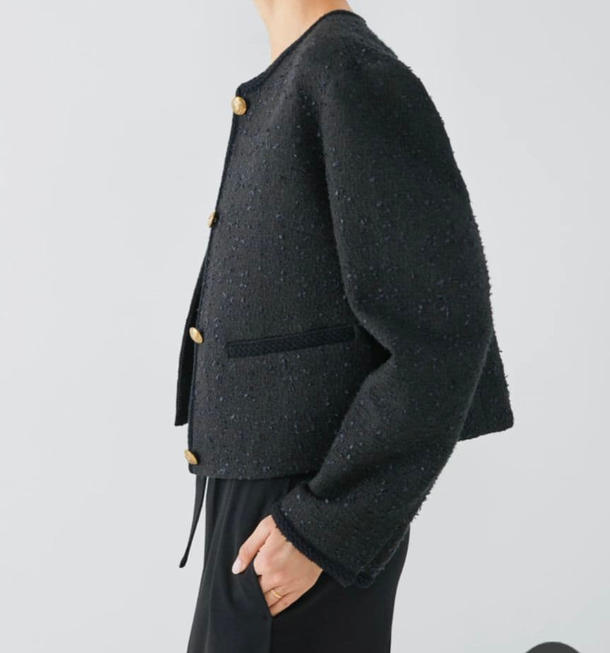 新品GUEST LIST HAUNT TWEED ツイードジャケット