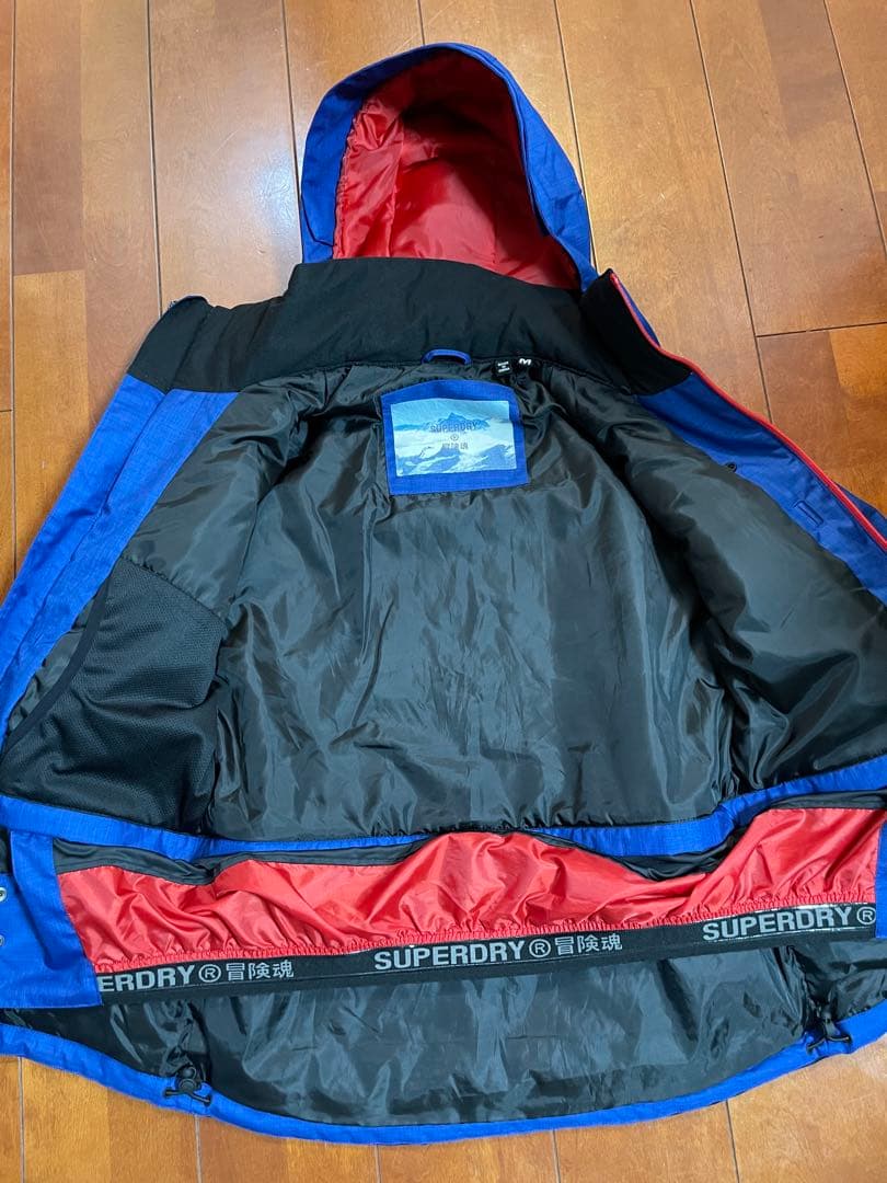 super dry スキーウェア スーパードライ 冒険魂 使用少
