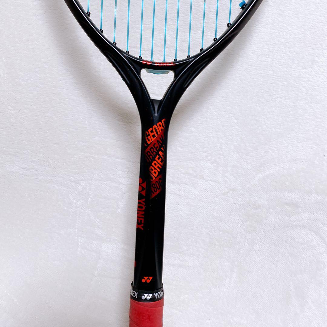 美品　YONEX　ジオブレイク80G　レッド　ブラック　ストローク専用モデル　黒