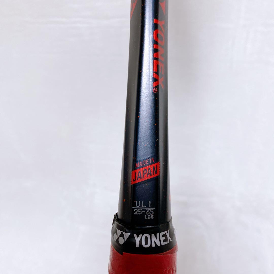 美品　YONEX　ジオブレイク80G　レッド　ブラック　ストローク専用モデル　黒