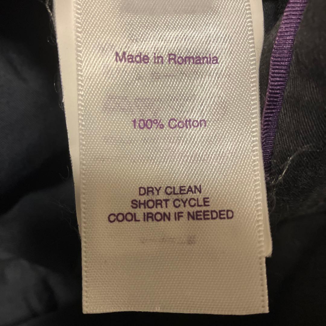 RALPH LAUREN purple labelコットンパンツ34ネイビー