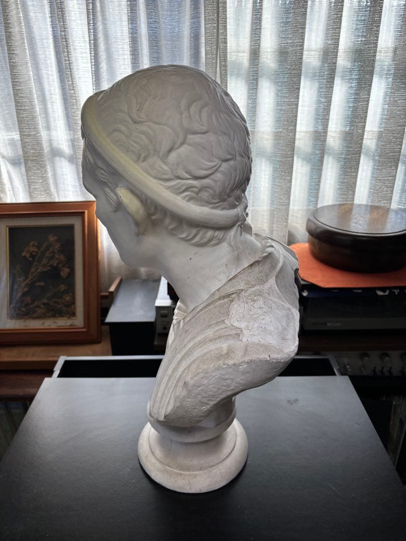 石膏像　アンティオコス三世胸像