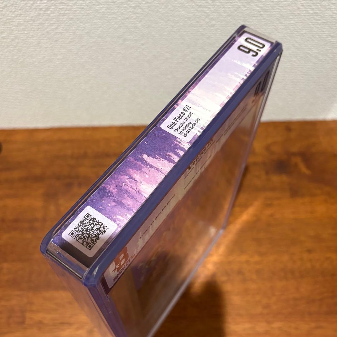 【漫画鑑定品】ONE PIECE BGS9.0 初版 21巻 帯付き