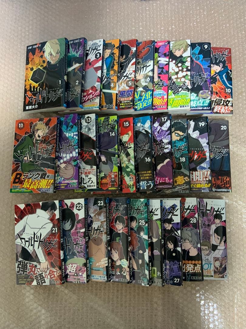 ワールドトリガー(WORLDTRIGGER)全巻　1巻〜29巻　6巻〜初版帯付き