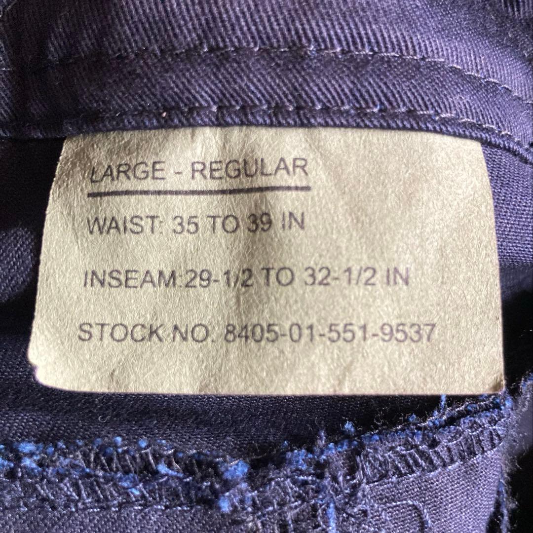 M*o様 Type2 コンバットシャツ+トラウザー ネイビーブルー L-R 新同