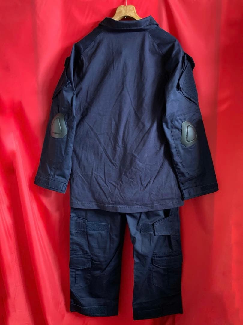 M*o様 Type2 コンバットシャツ+トラウザー ネイビーブルー L-R 新同
