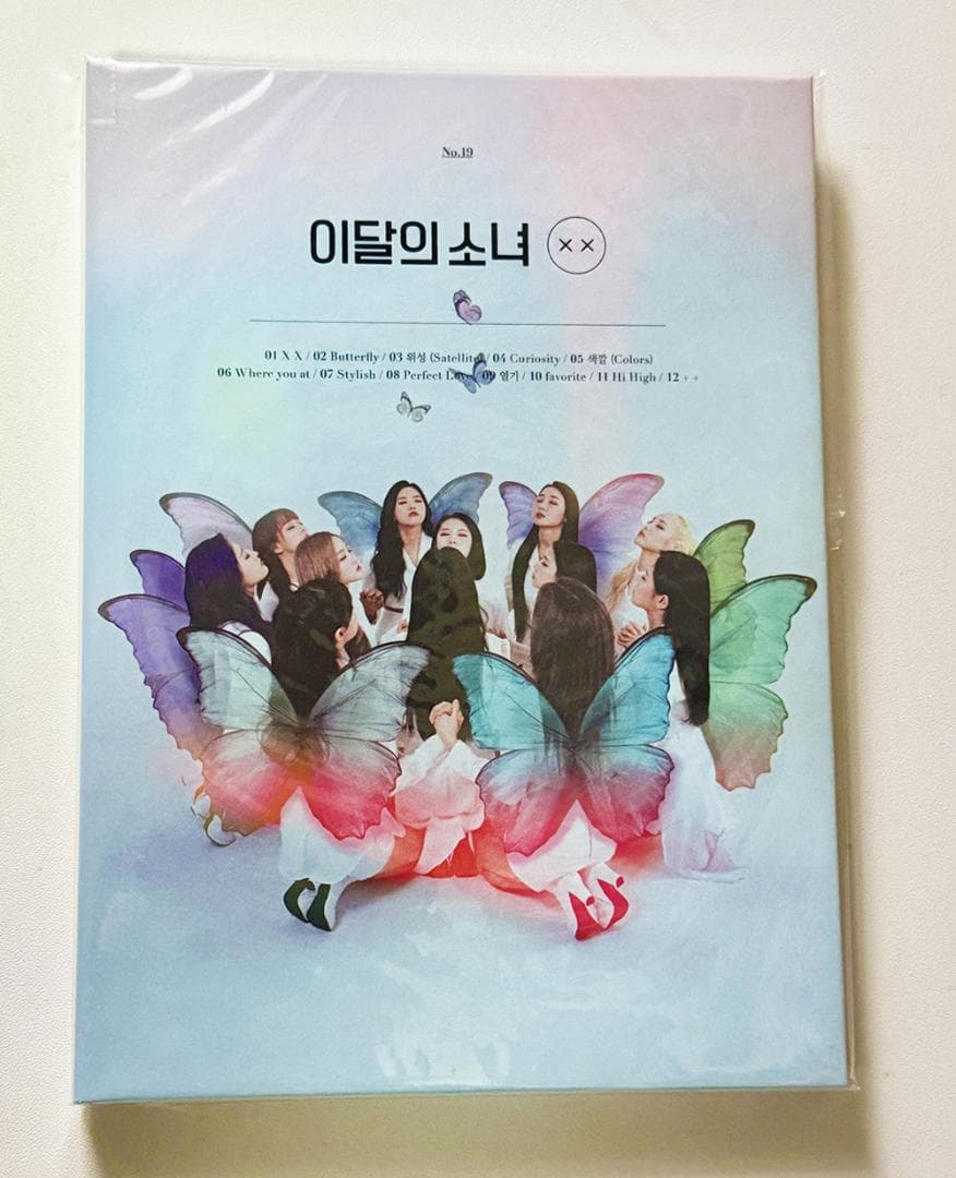 LOONA 今月の少女 XX 初回限定盤 ポスター トレカ Butterfly