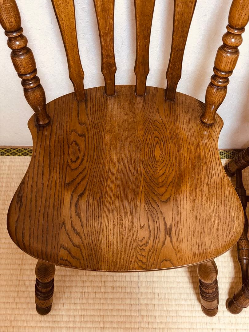 飛騨家具 太平winds ウィンザーチェアー&テーブルセット 説明文必須④