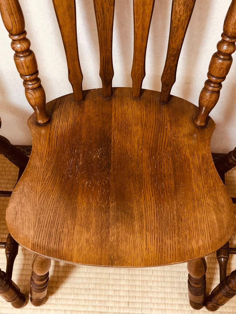 飛騨家具 太平winds ウィンザーチェアー&テーブルセット 説明文必須④