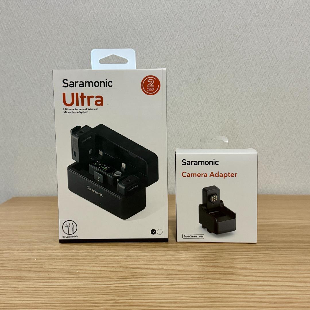 Saramonic Ultra 2ch + SR-CA Sony ホットシュー