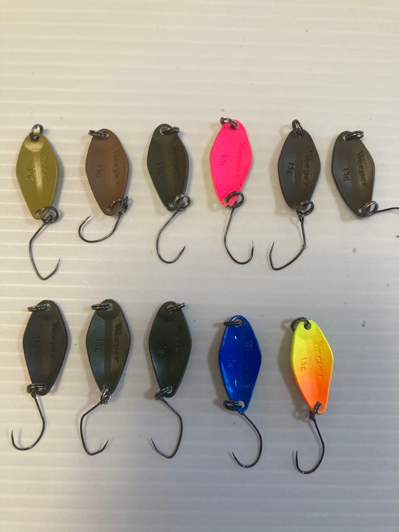 管理釣り場 トラウト スプーン 60個セット ノリーズ 鱒玄人 ウォーターランド