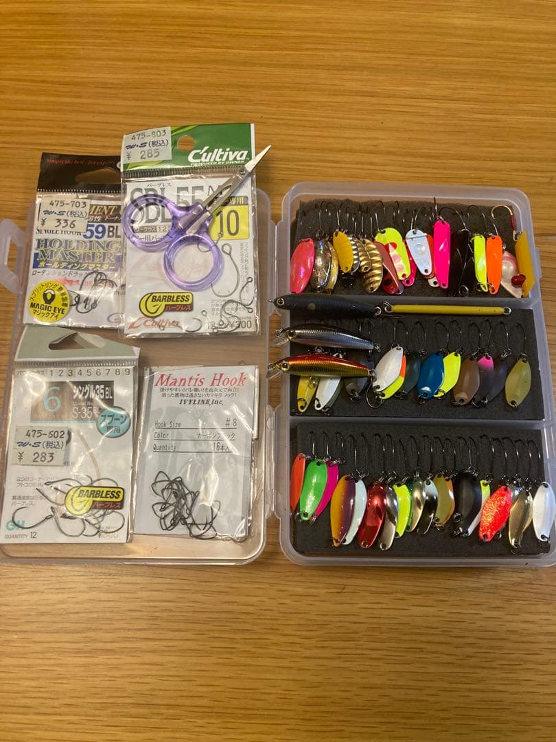 管理釣り場 トラウト スプーン 60個セット ノリーズ 鱒玄人 ウォーターランド