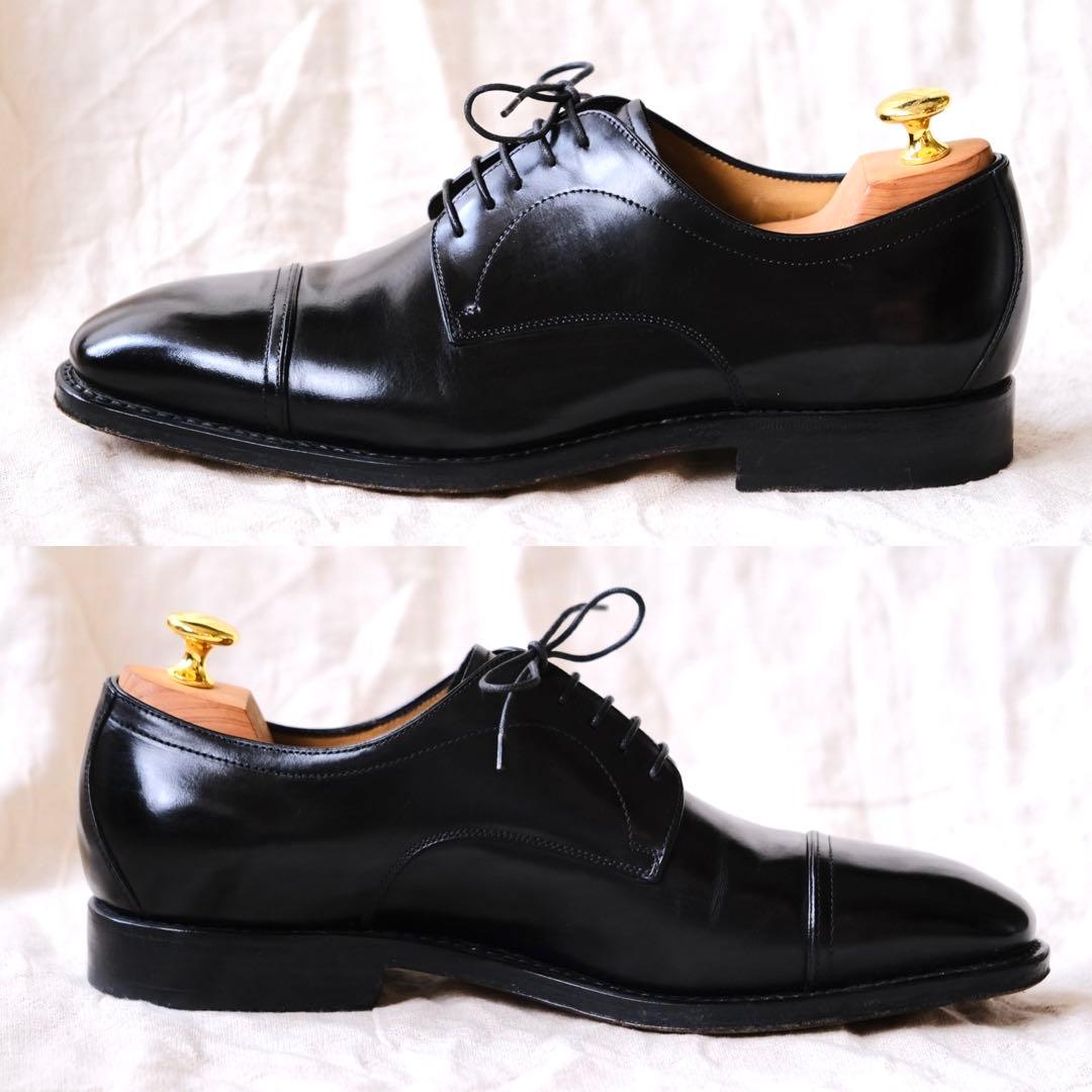 美品SalvatoreFerragamoストレートチップTRAMEZZA65EE