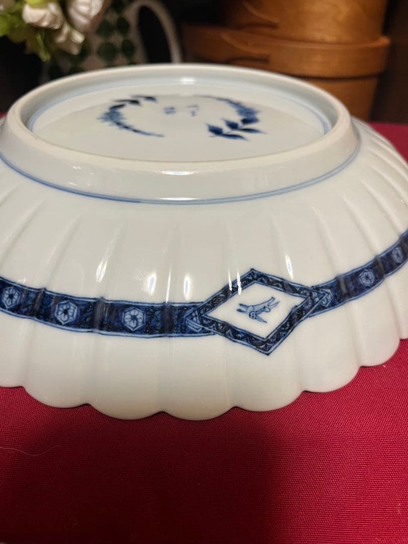 九谷焼　理節　山本長左　大鉢