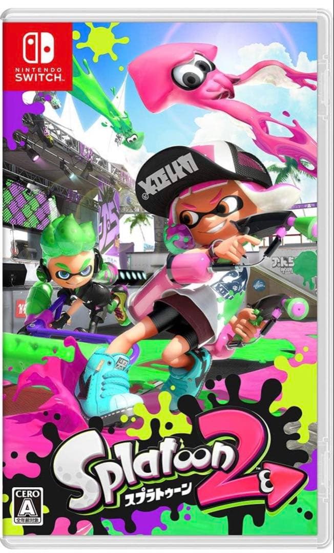 Switch スプラトゥーン2すぐに遊べる Proコントローラーセット　新品