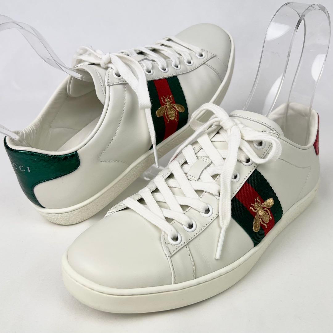 GUCCI グッチ スニーカー エース エンブロイダリー ビー シェリーライン