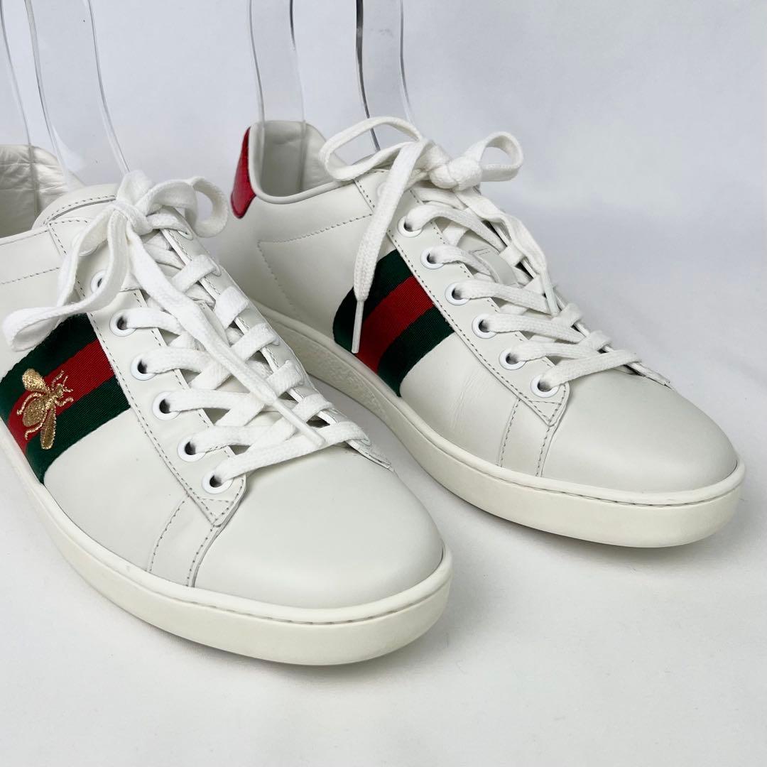 GUCCI グッチ スニーカー エース エンブロイダリー ビー シェリーライン