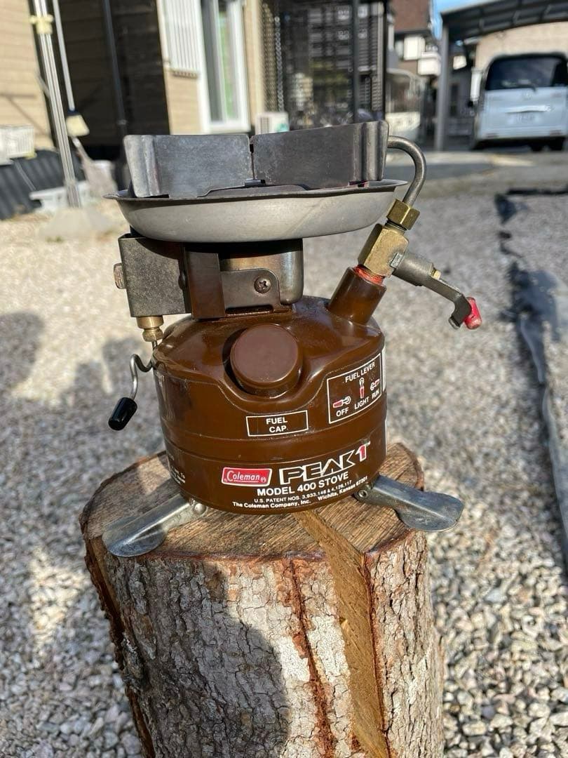 コールマン：400シングルバーナーストーブ