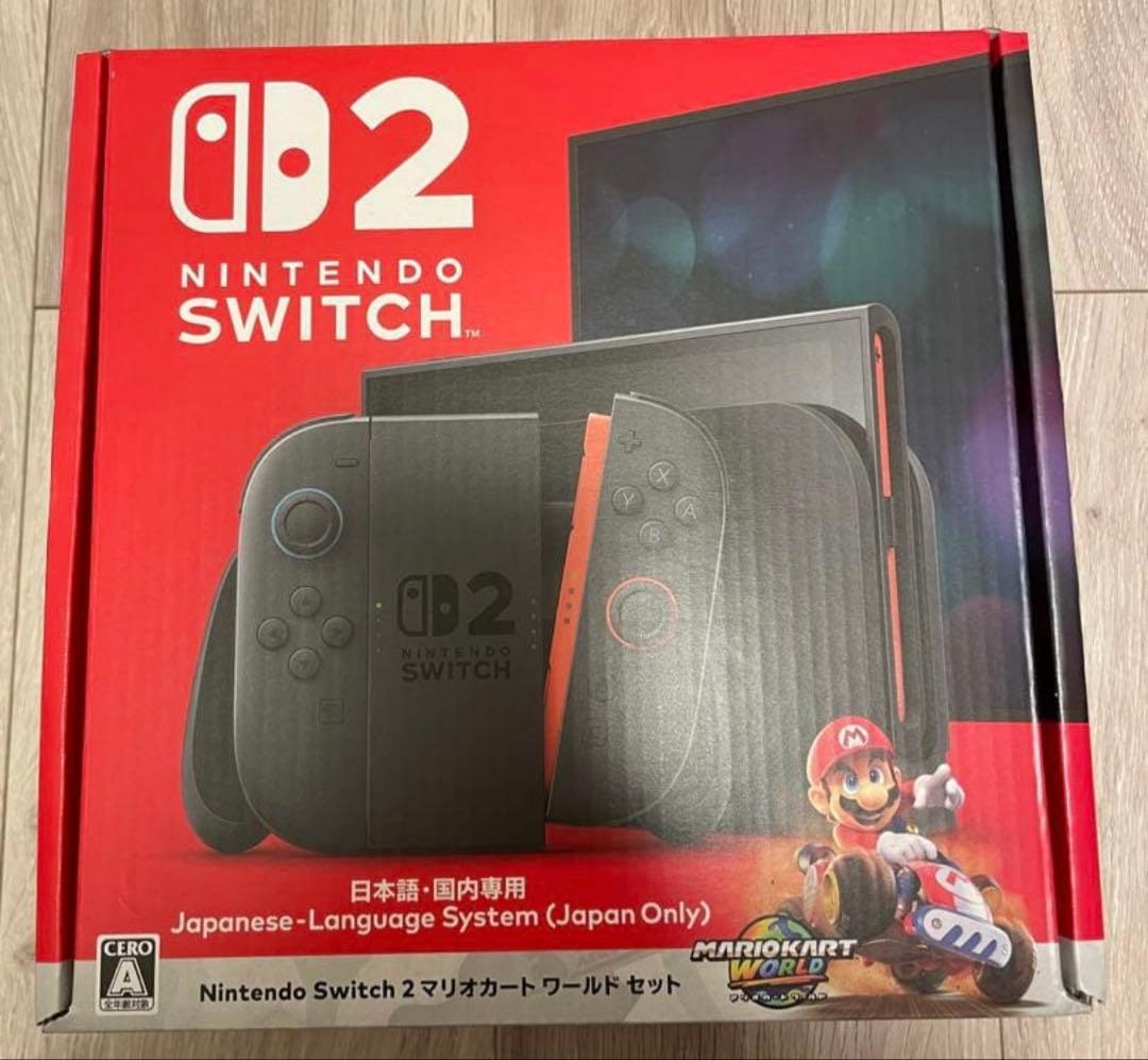 Nintendo Switch日本語専用 本体＋マリオカートセット