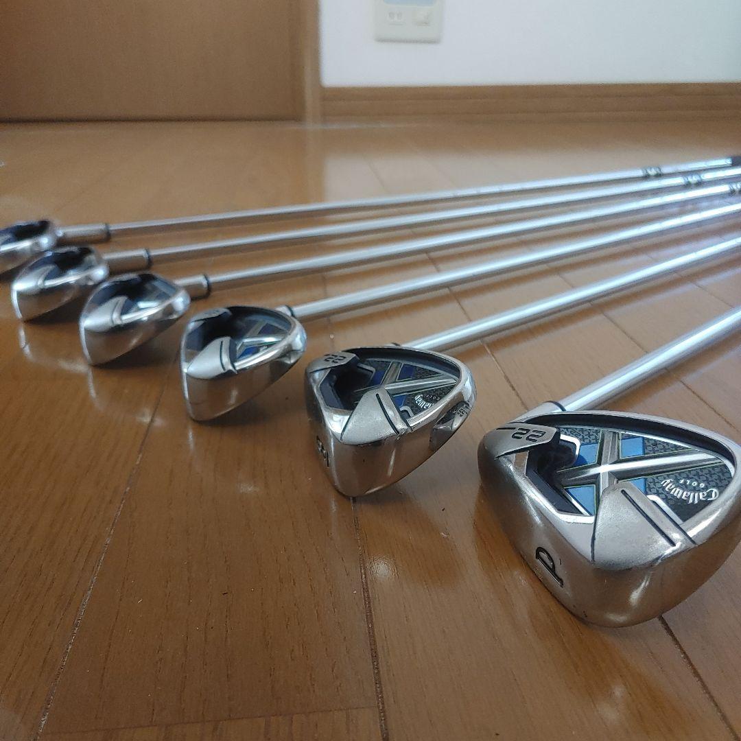 ゴルフ アイアンセット 6本セットX-22