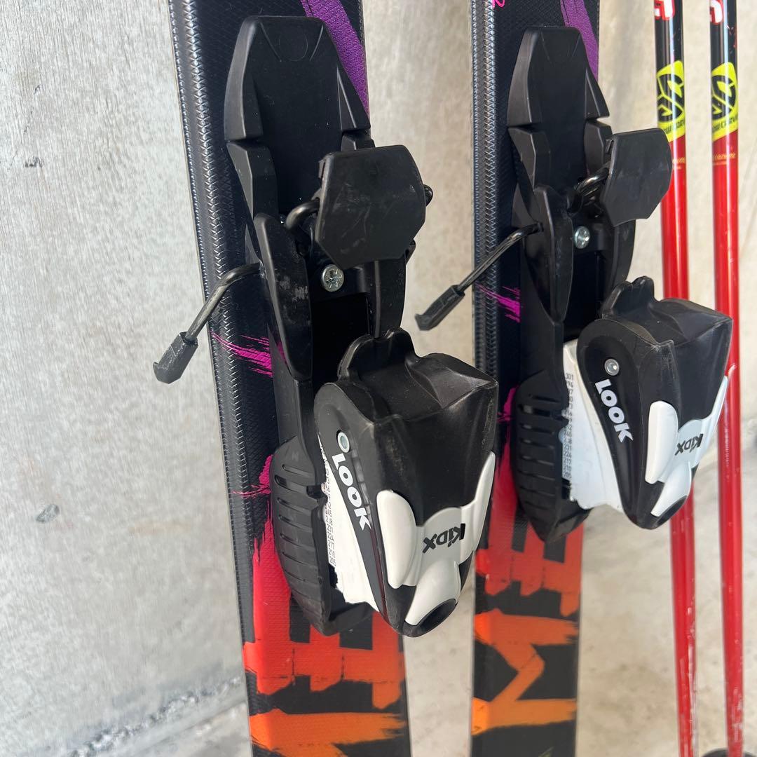 DYNASTAR ジュニア用スキー板120cm＋ストック85cm