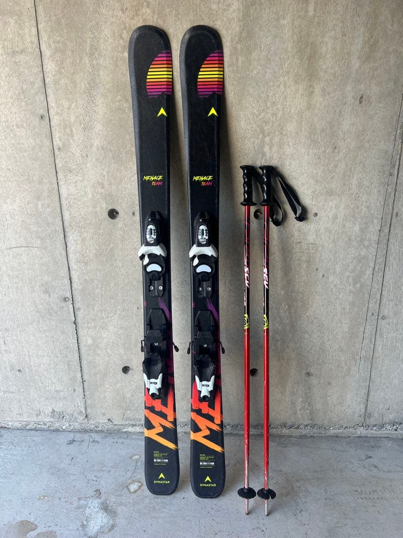 DYNASTAR ジュニア用スキー板120cm＋ストック85cm