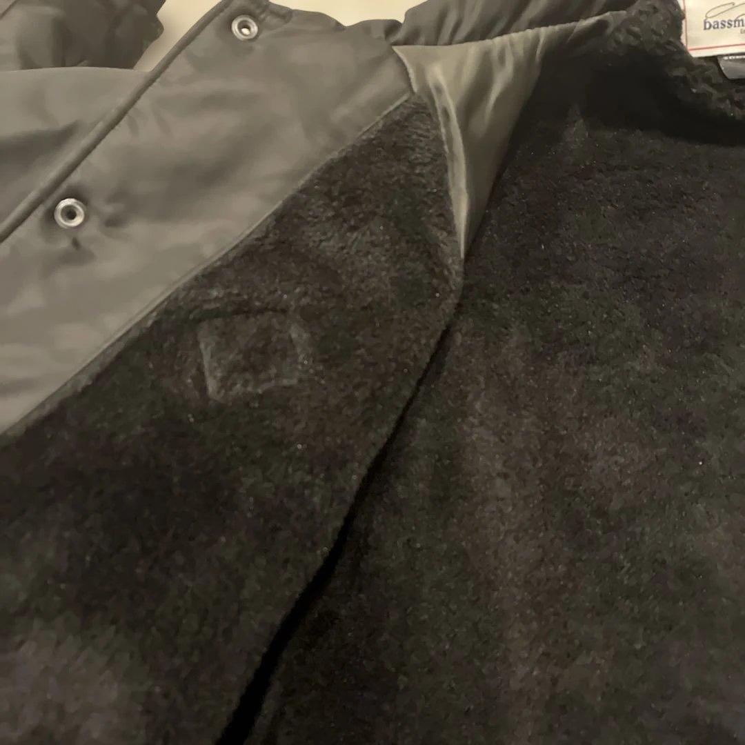 BASSMANIA ブラック コーチジャケット