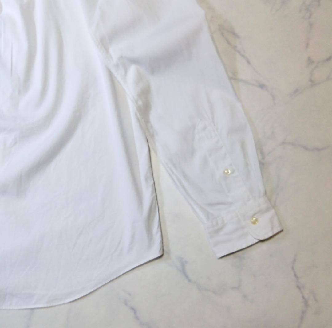 ラルフローレン クラシックフィット BDシャツ M 白 ポニー刺繍